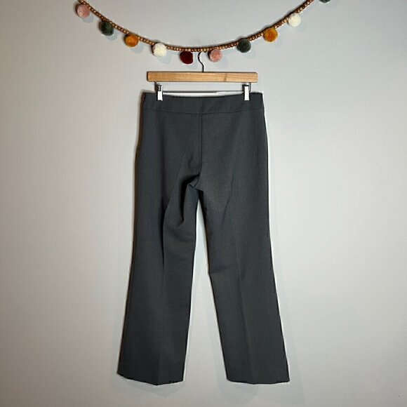 D. Exterior grey wool blend dress pants - Picture 4 of 4